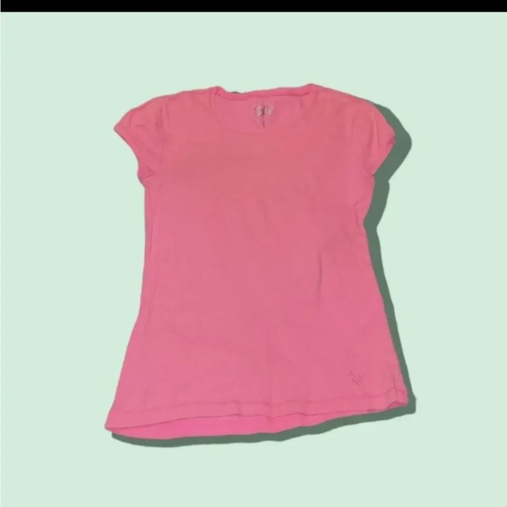 Justice pink short sleeve T-shirt girl size 12